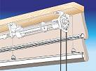 Assembled Rollease Headboard With Tube - Alan Richard Textiles, LTD Rollease Workroom Systems